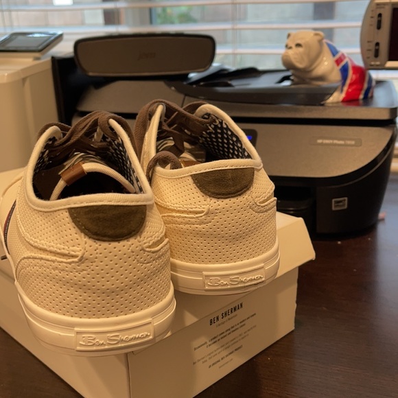 Ben Sherman perforated leather shoes - perfect - Picture 3 of 11